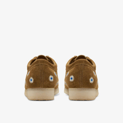 [26175852] Mens CLARKS WALLABEE - DARK OLIVE EMB