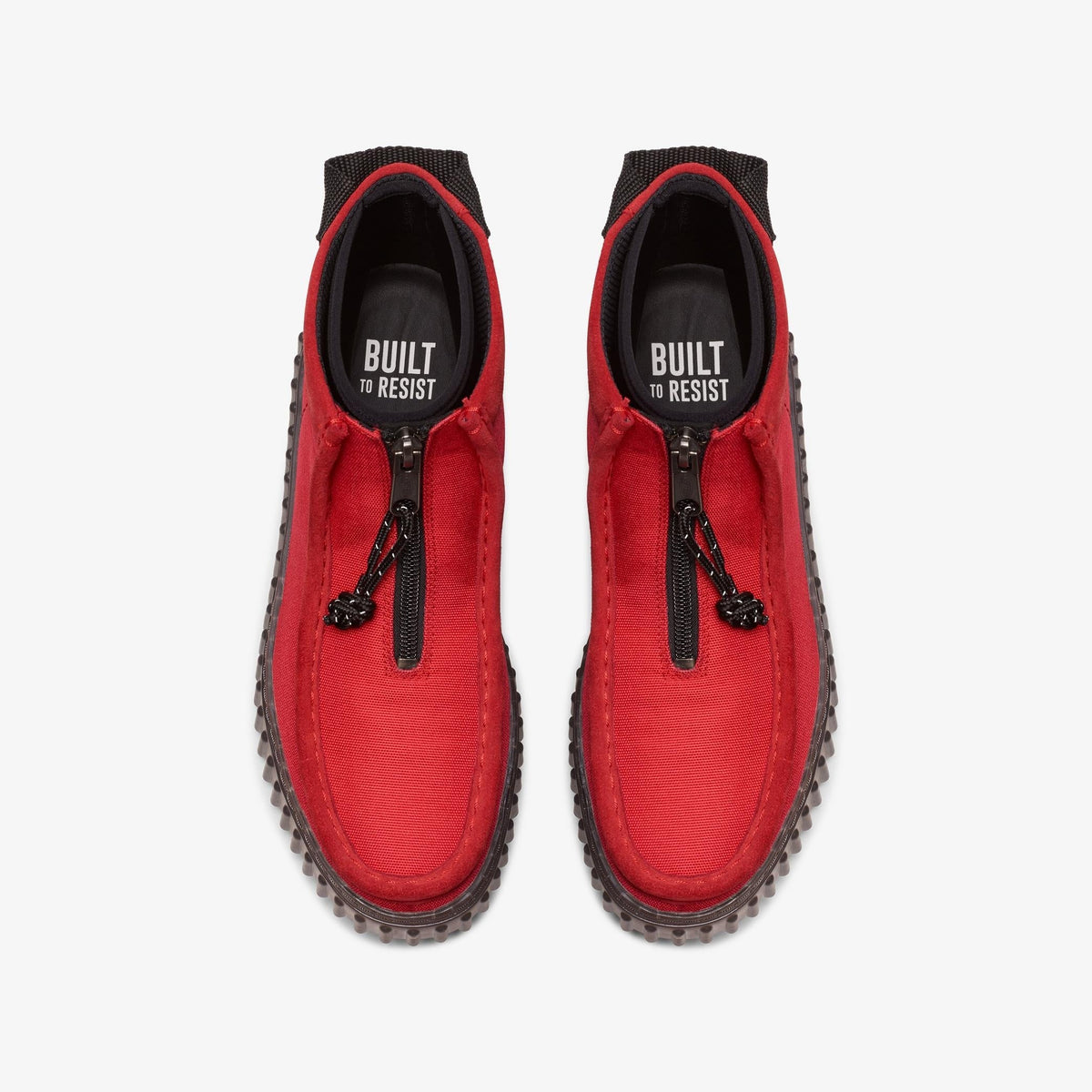 Clarks Originals x Eastpak Torhill Zip Women's Red Fabric 26175934 — top view