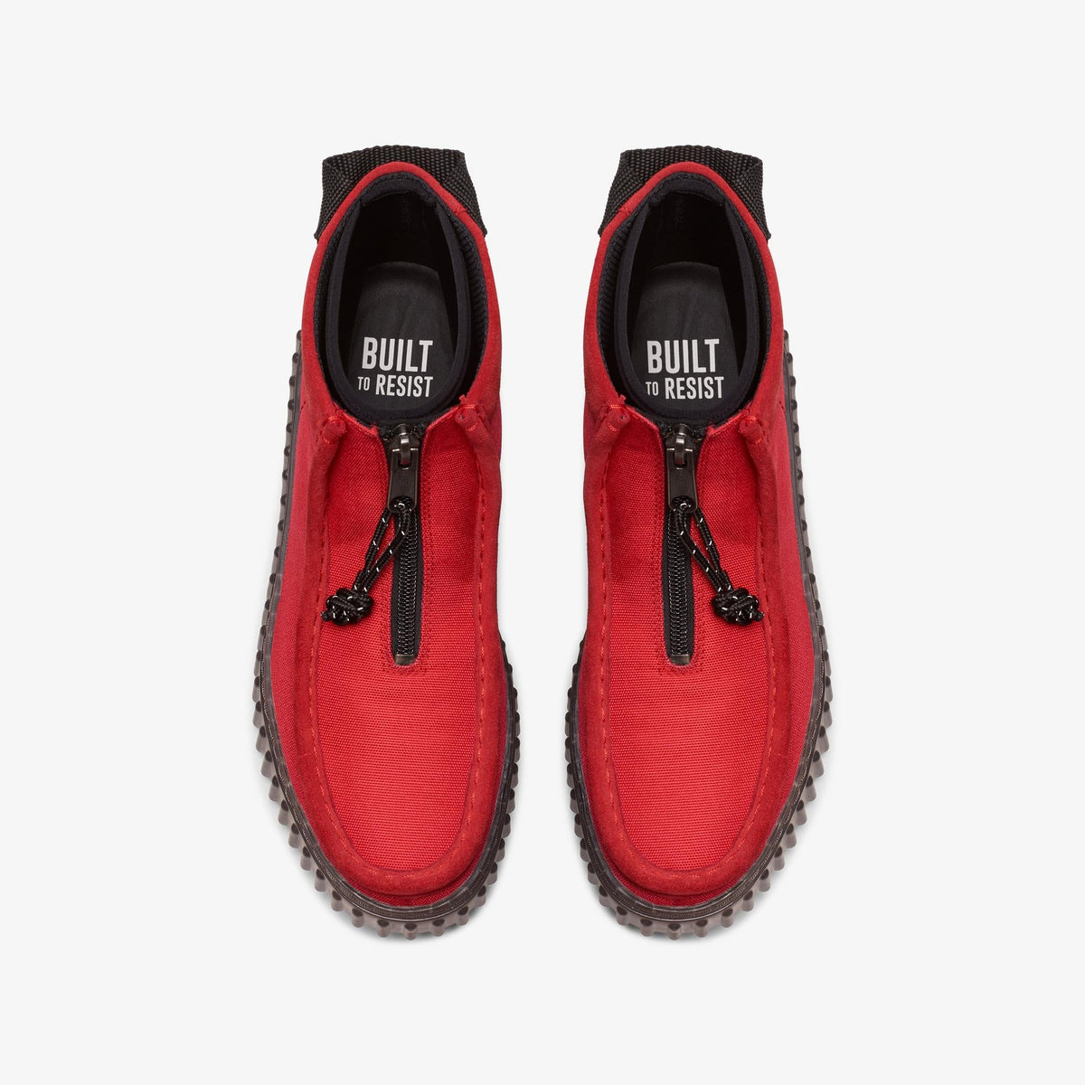 Clarks Torhill Zip Women's Red 26175934 — top view