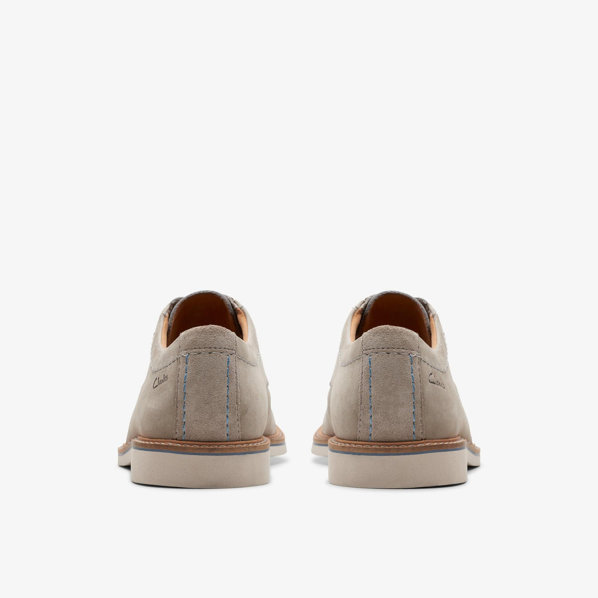Clarks Atticus Lt Lace Men's Grey Nubuck 26176084 — detail view