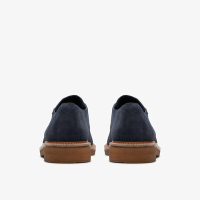 Clarks Clarkdale Derby Men's Navy Suede 26176109 — detail view