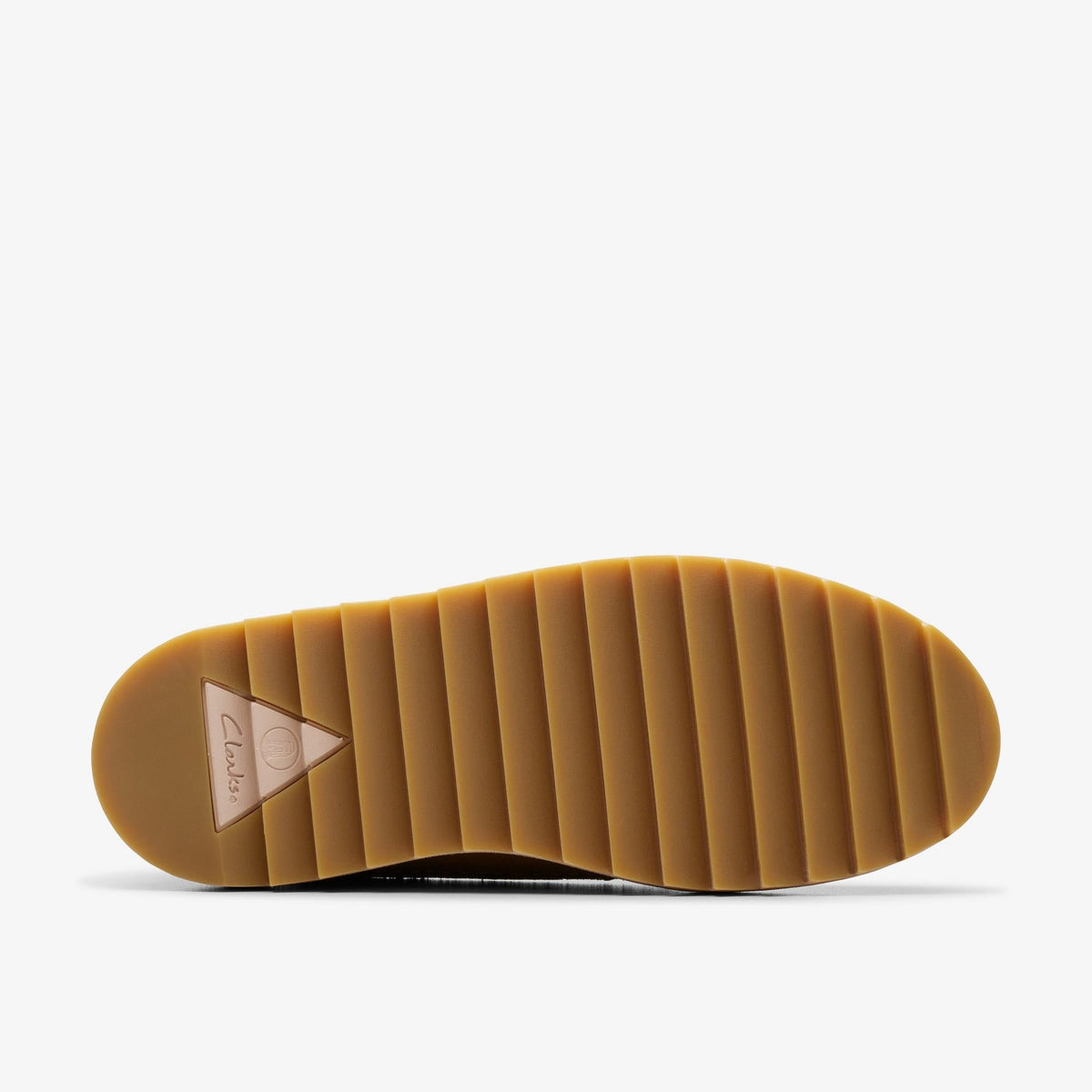 Clarks Clarkhill Lace Men's Light Tan Suede 26176113 — rear view