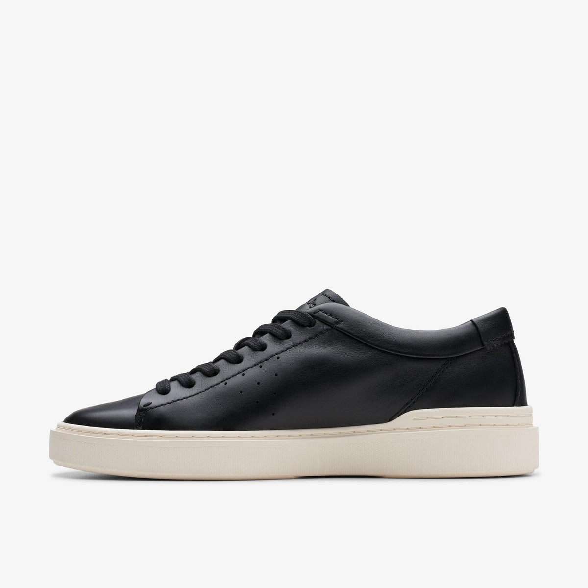 Clarks Craft Swift Men's Black Leather 26176129 — side view