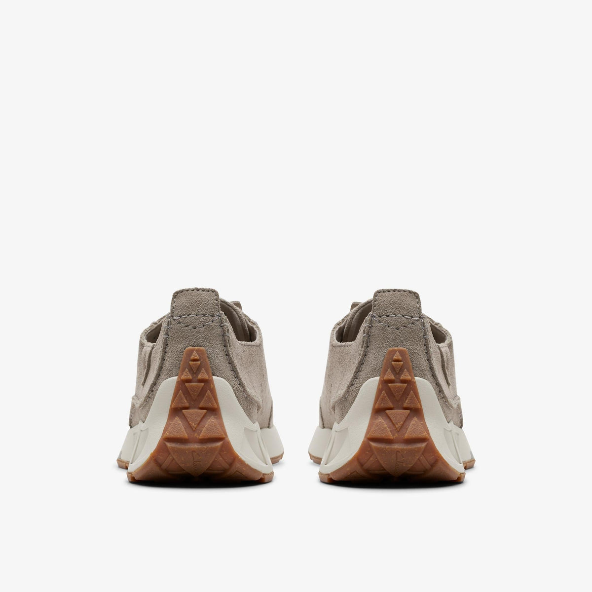 Clarks Craft Speed Men's Light Grey Suede 26176158 — detail view