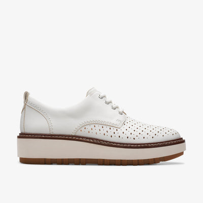 Clarks Oriannaw Move Women's Off White Leather 26176313