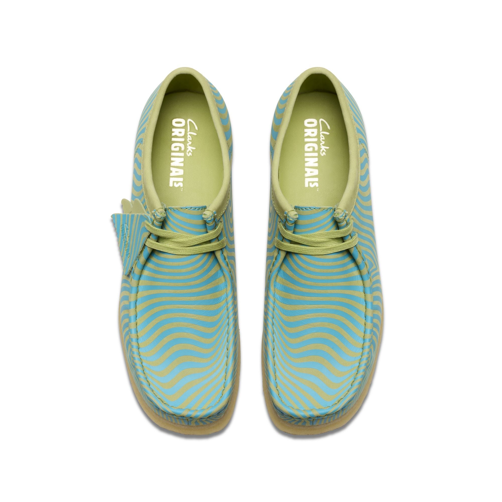 Clarks Originals Wallabee Men's Blue Casual Shoes
