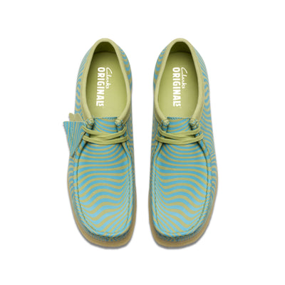 Clarks Originals Wallabee Men's Blue Casual Shoes