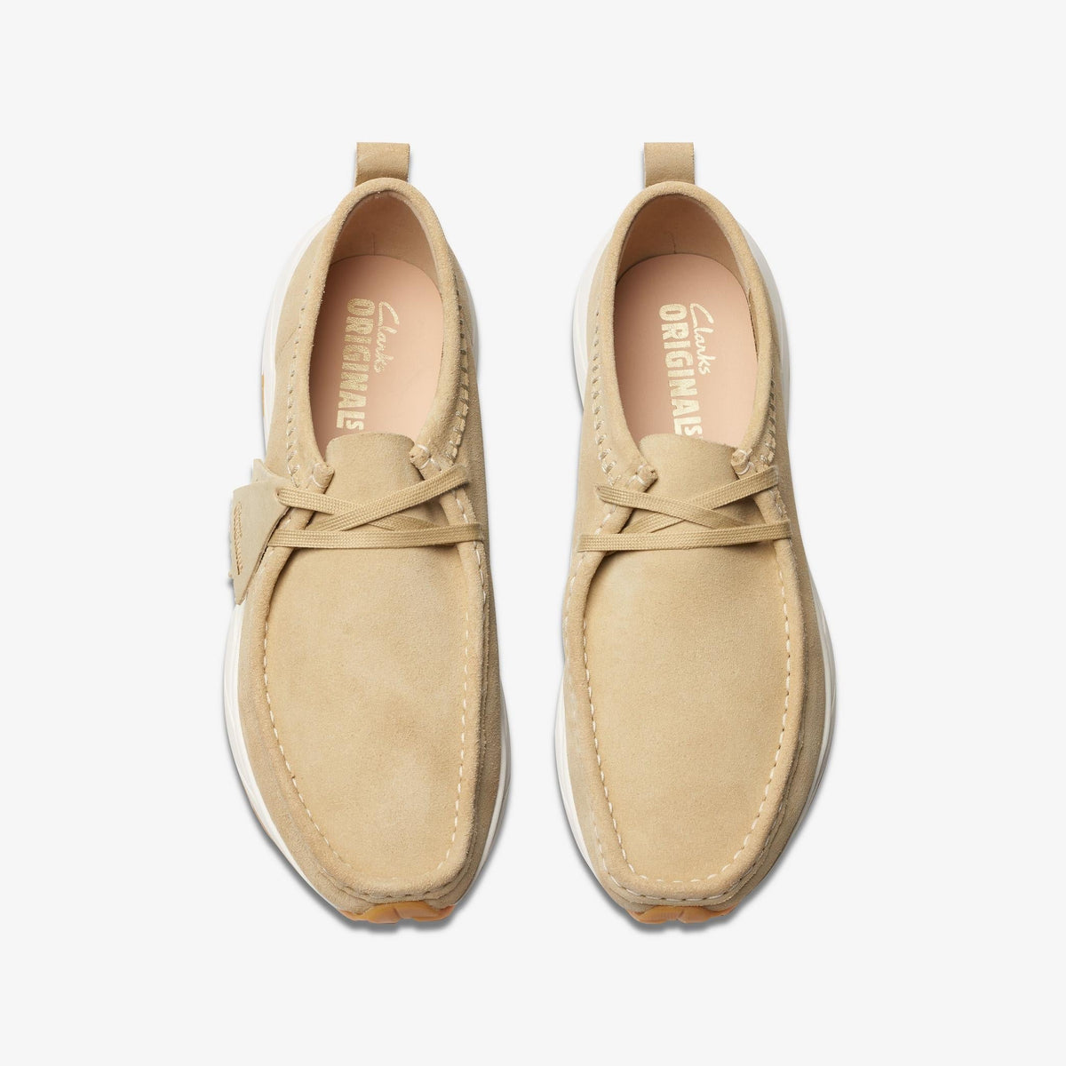 Clarks Originals Walla Eden Lo Men's Maple Suede 26176533 — top view