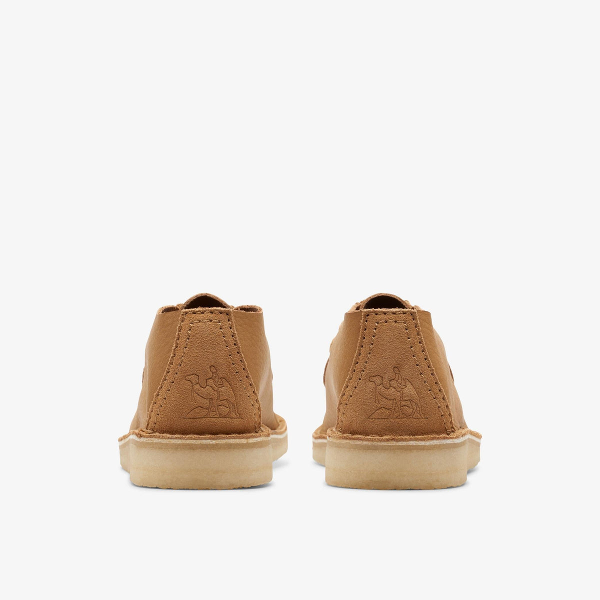 Clarks Originals Desert Nomad Men's Mid Tan Lea 26176543 — detail view