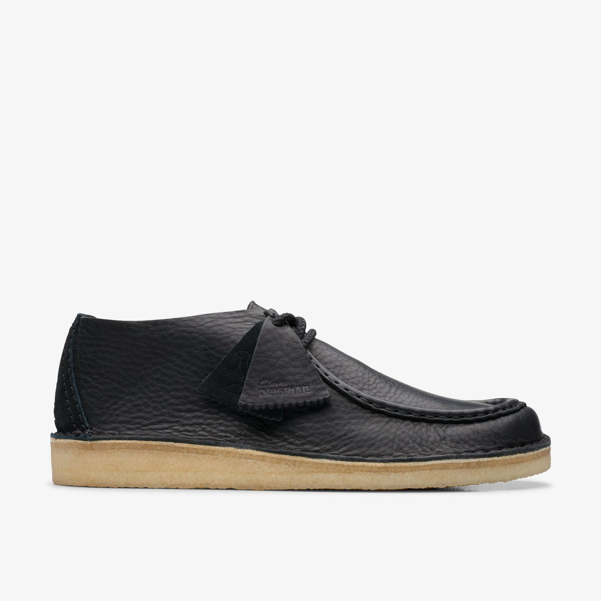 Clarks Originals Desert Men's Black Leather 26176545