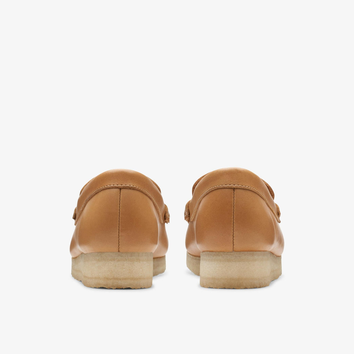 Clarks Originals Wallabee Loafer Women's Mid Tan Leather 26176560 — detail view