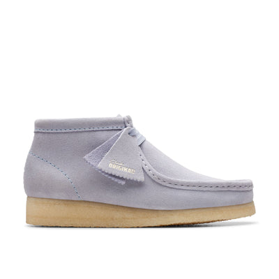 Clarks Originals Wallabee Boot Women's Cloud Grey Suede