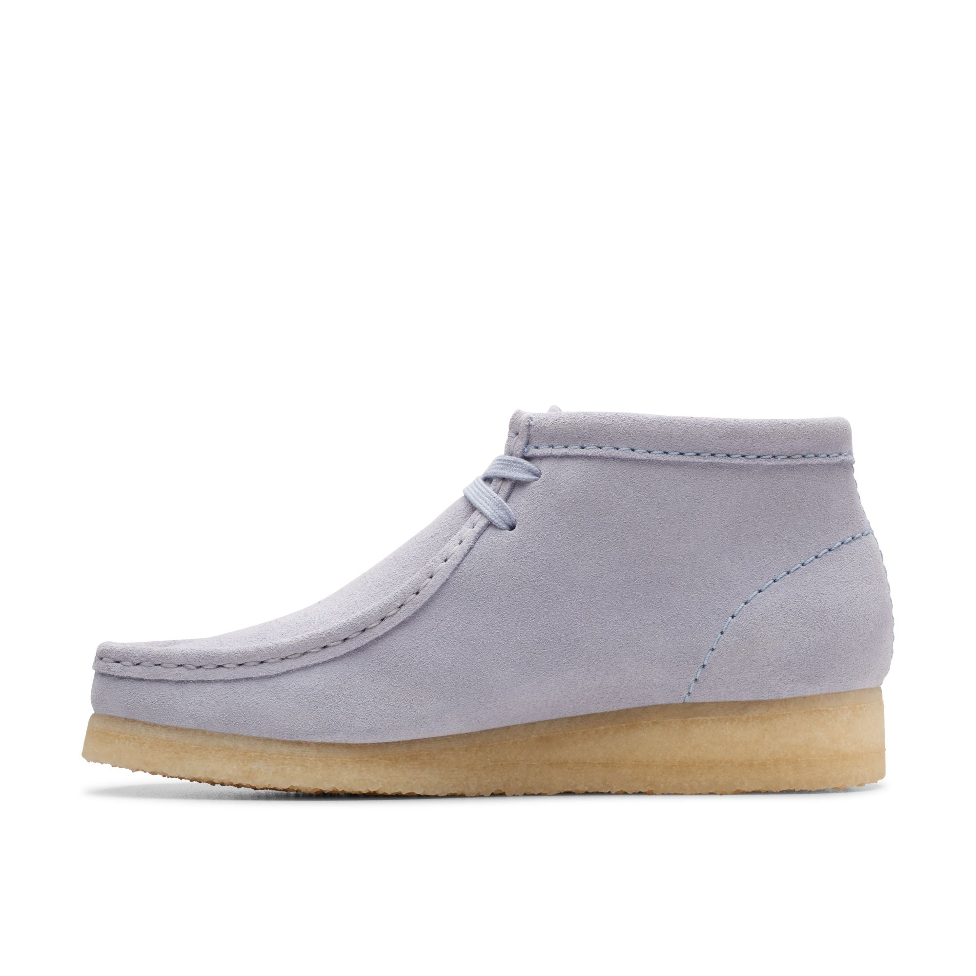 Clarks Originals Wallabee Boot Women's Cloud Grey Suede