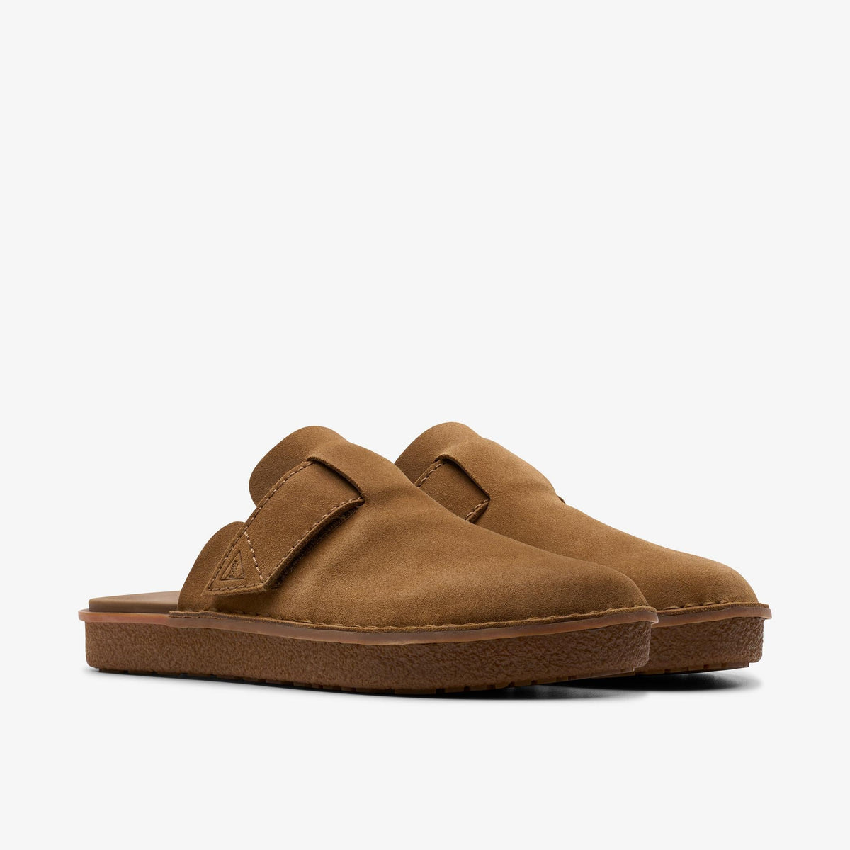 Clarks Litton Mule Men's Cola Suede 26176574 — sole view