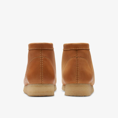 Clarks Originals Wallabee Boot Men's Tan Caramel Leather