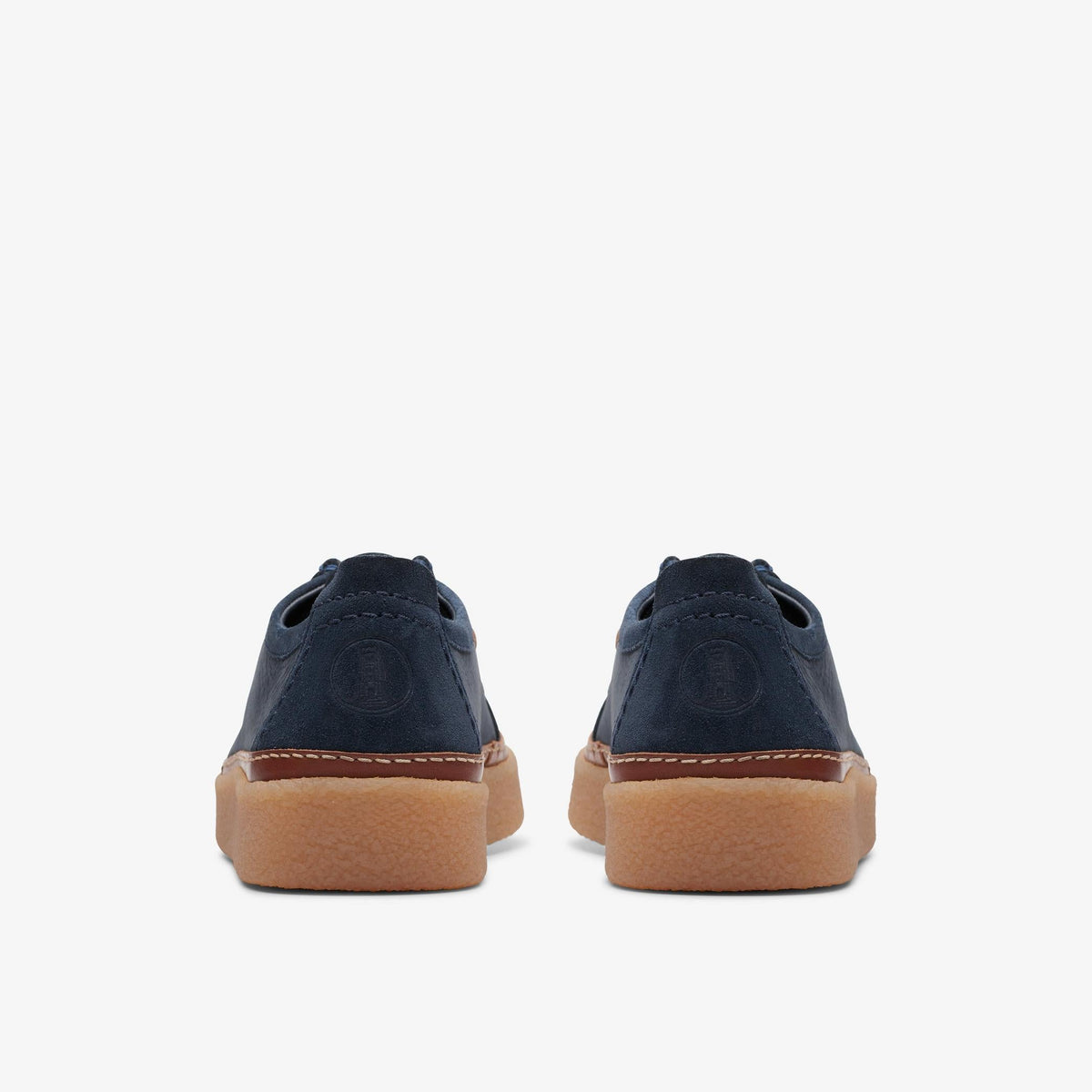 Clarks Clarkwood Moc Men's Navy Suede 26176871 — detail view