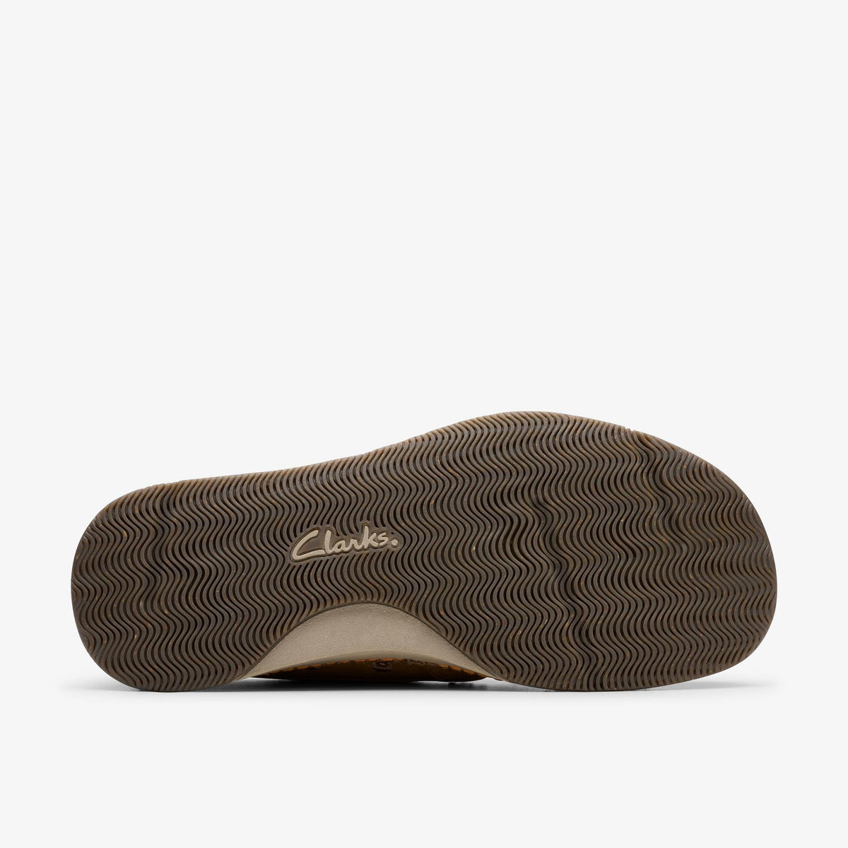 Clarks Gorsky Walk Men's Dark Sand Nubuck 26176875 — rear view