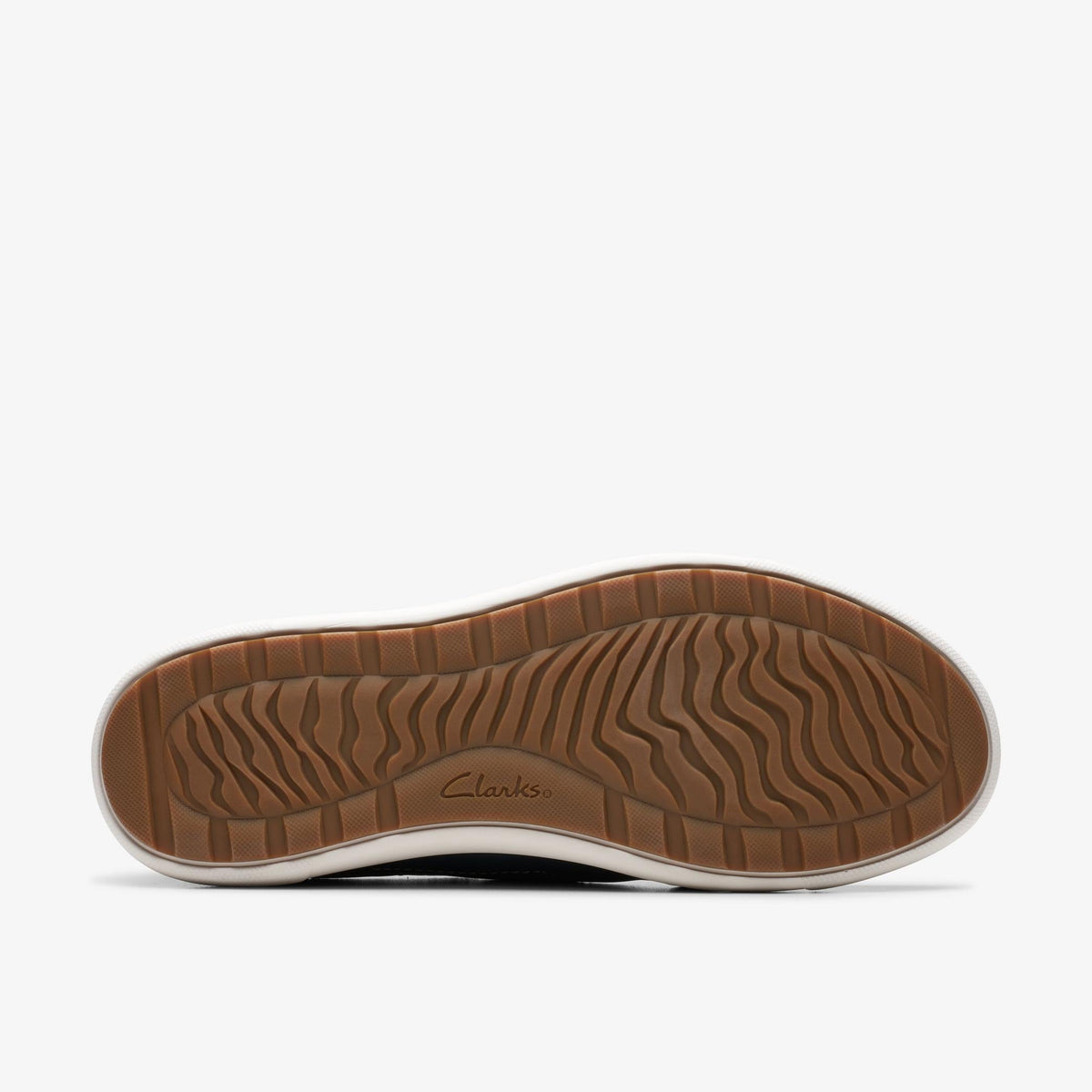 Clarks Mapstone Step Men's Navy Nubuck 26176892 — rear view