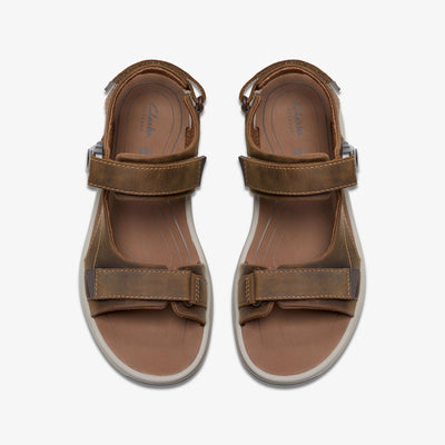 Clarks Saltway Trail Men's Light Tan 26176906 — top view