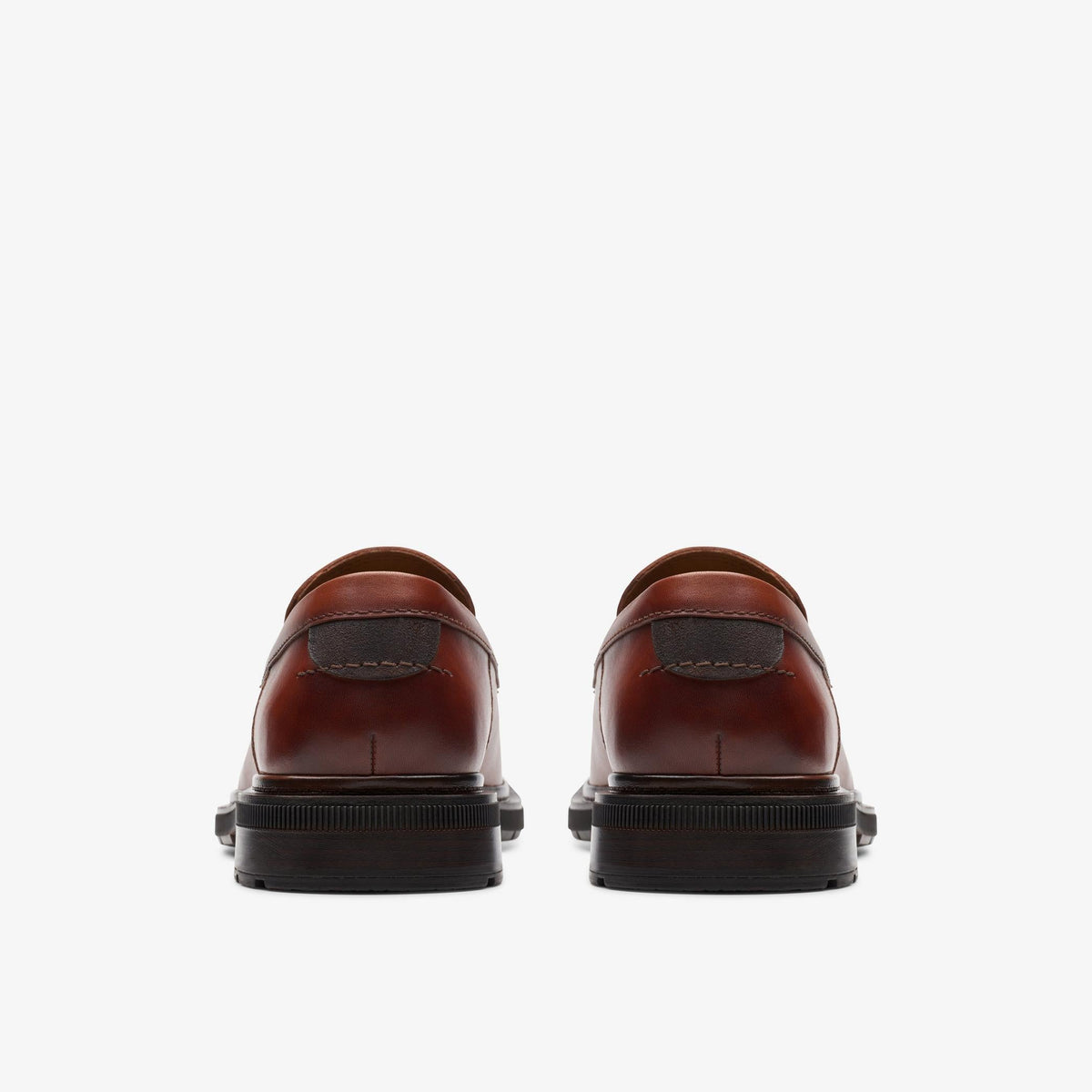 Clarks Burchill Penny Men's Tan Leather 26176931 — detail view