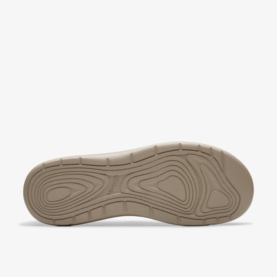 Clarks Driftlite Step Men's Taupe Canvas 26176941 — rear view