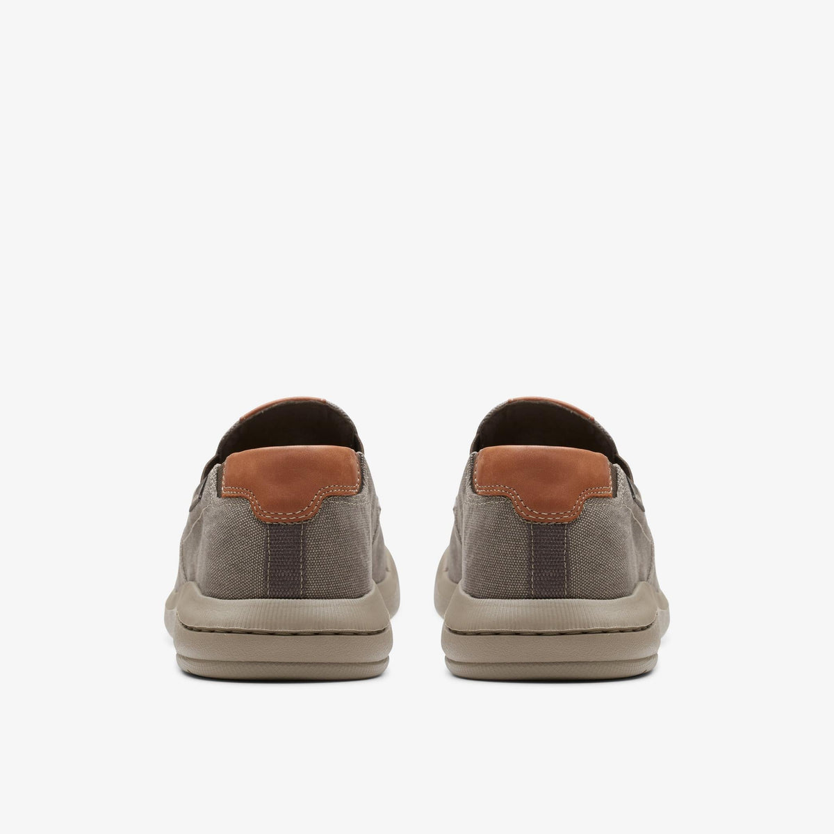 Clarks Driftlite Step Men's Taupe Canvas 26176941 — detail view