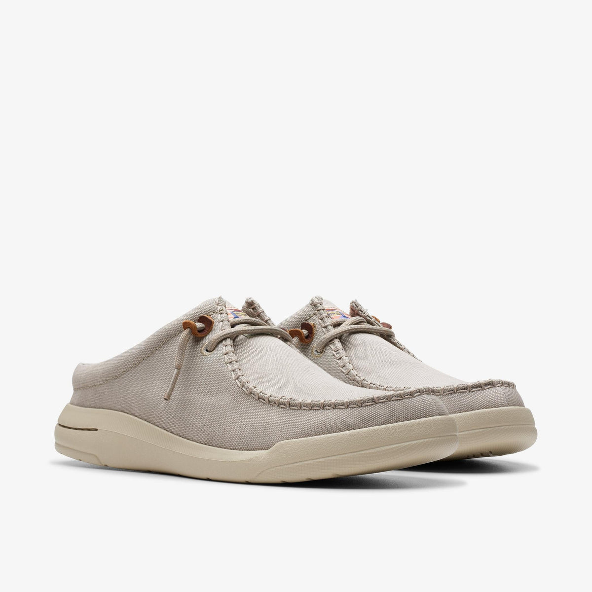 Clarks Driftlite Surf Men's Light Gray Textile 26176942 — sole view