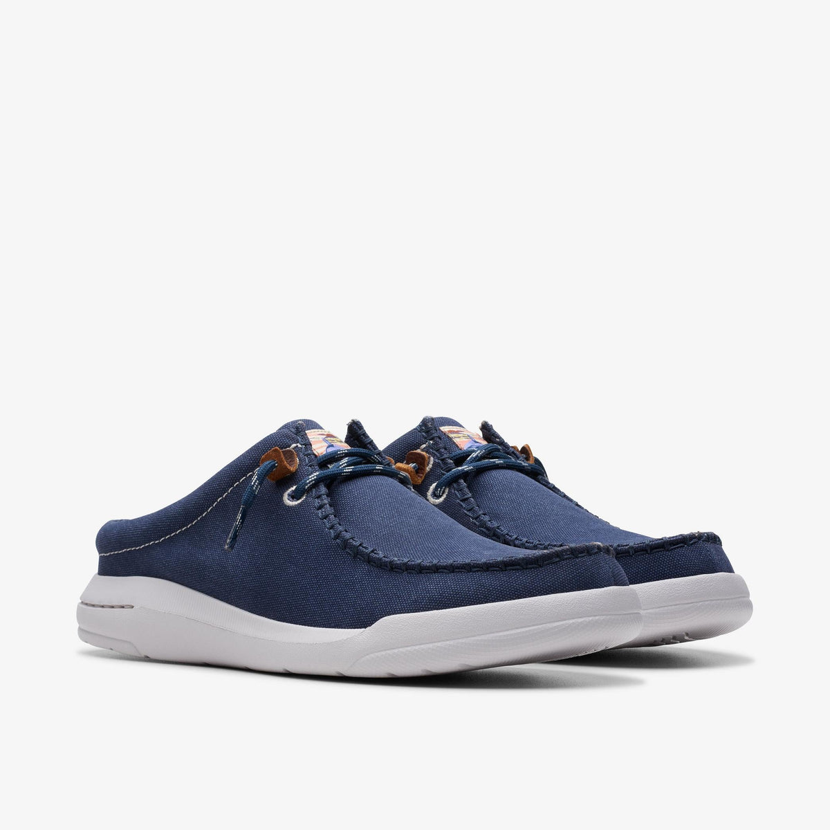 Clarks Driftlite Surf Men's Navy Canvas 26176943 — sole view