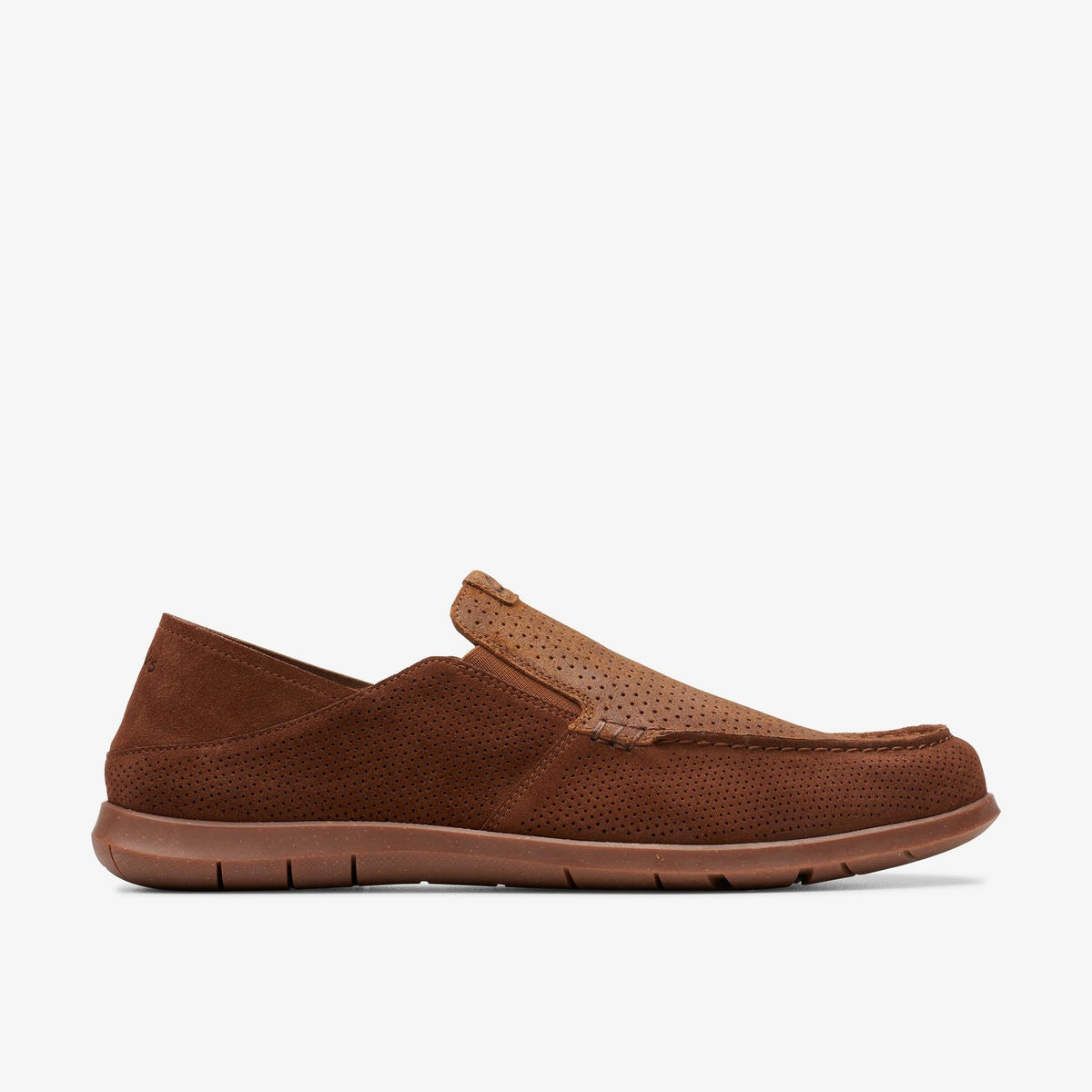 Clarks Flexway Easy Men's Dark Brown Suede 26176946