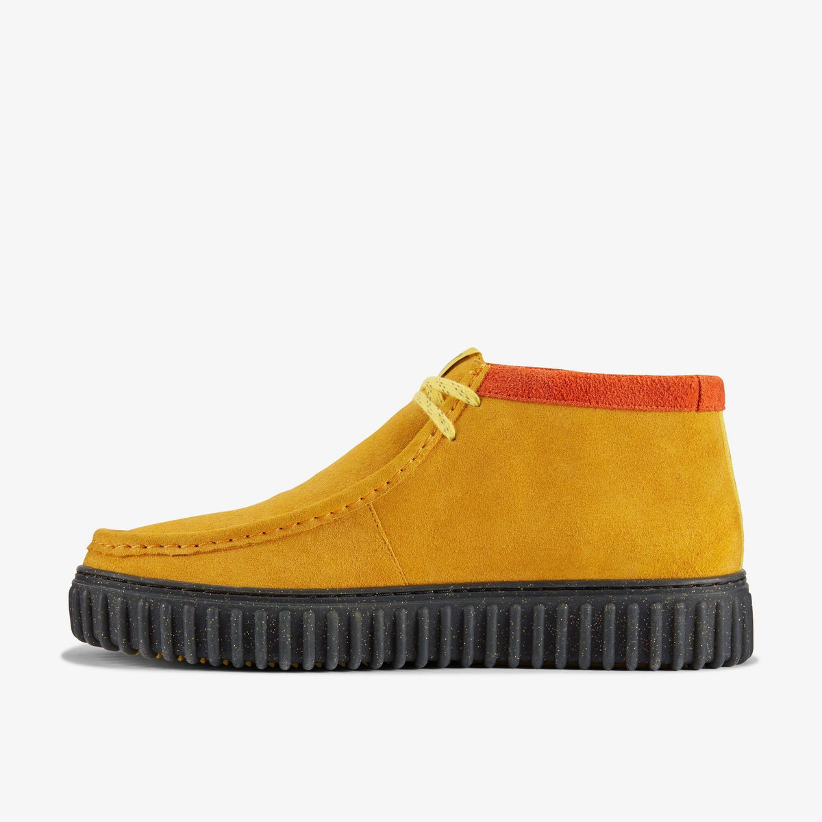 Clarks Torhill Explore Men's Yellow Suede 26177516 — side view