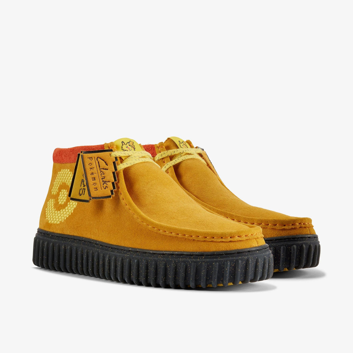 Clarks Torhill Explore Men's Yellow Suede 26177516 — sole view