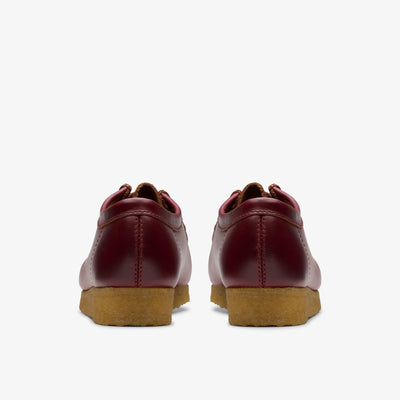 Clarks Originals Wallabee Women's Damson Leather 26177749 — detail view