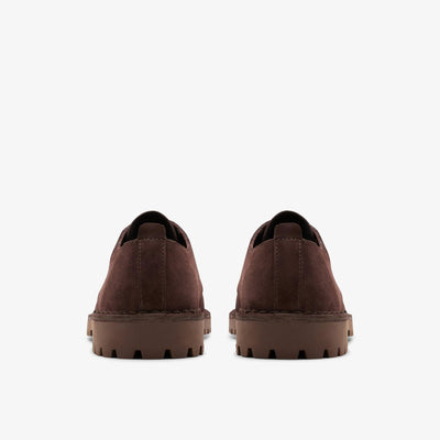Clarks Originals Desert Rock Lo Men's Deep Brown Suede 26177798 — detail view