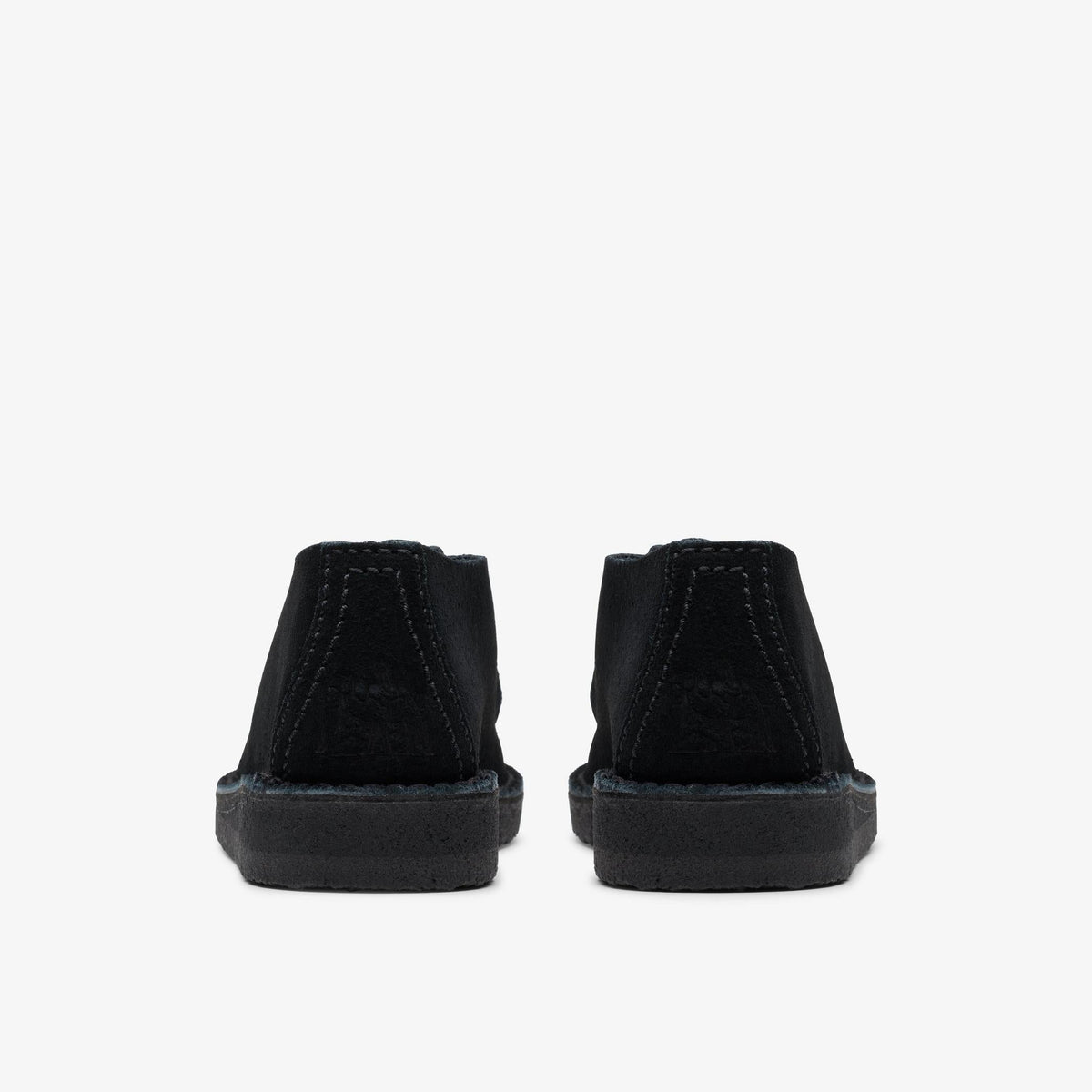 Clarks Originals Desert Nomad Women's Black Suede 26178086 — detail view