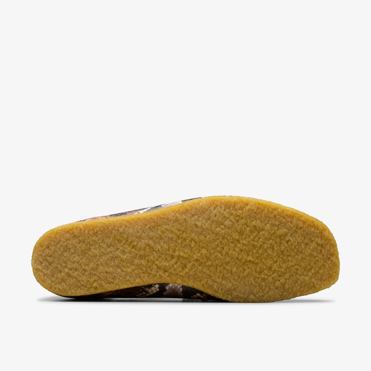 Clarks Originals Wallabee Men's Brown Snake Print 26178216 — rear view