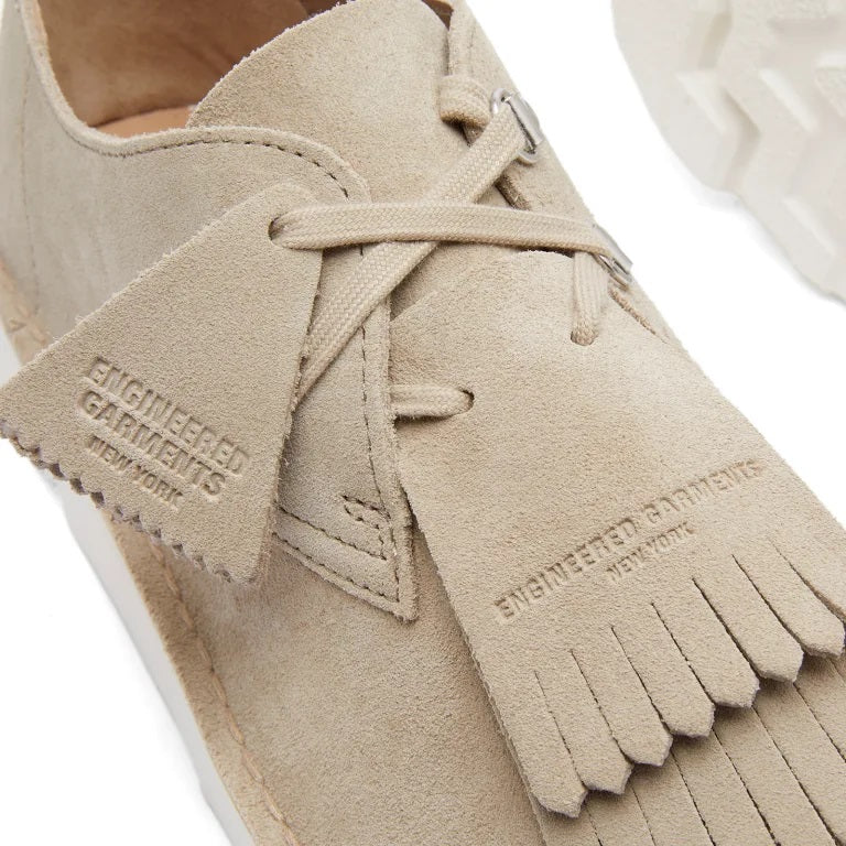 Clarks Originals x Engineered Garments Desert Khan Men's Sand Suede 26178285