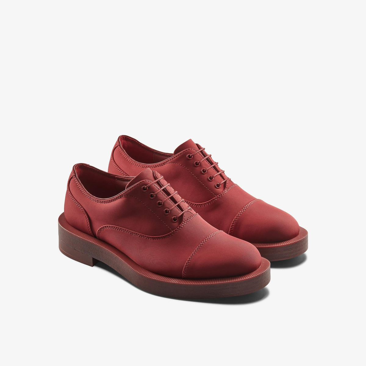 Clarks CUR MARTINE ROSE OXFORD 2 W Women's Ox Blood T 26178328 — sole view