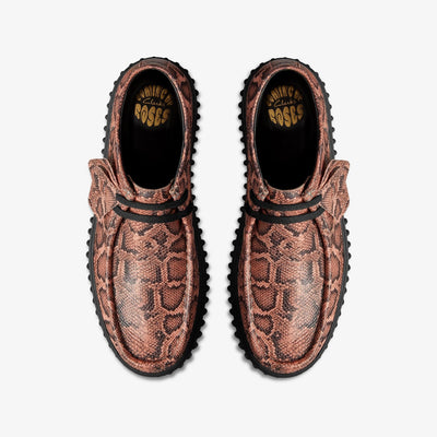 Clarks Originals x Martine Rose Torhill Hi Men's Rose Snake 26178354 — top view