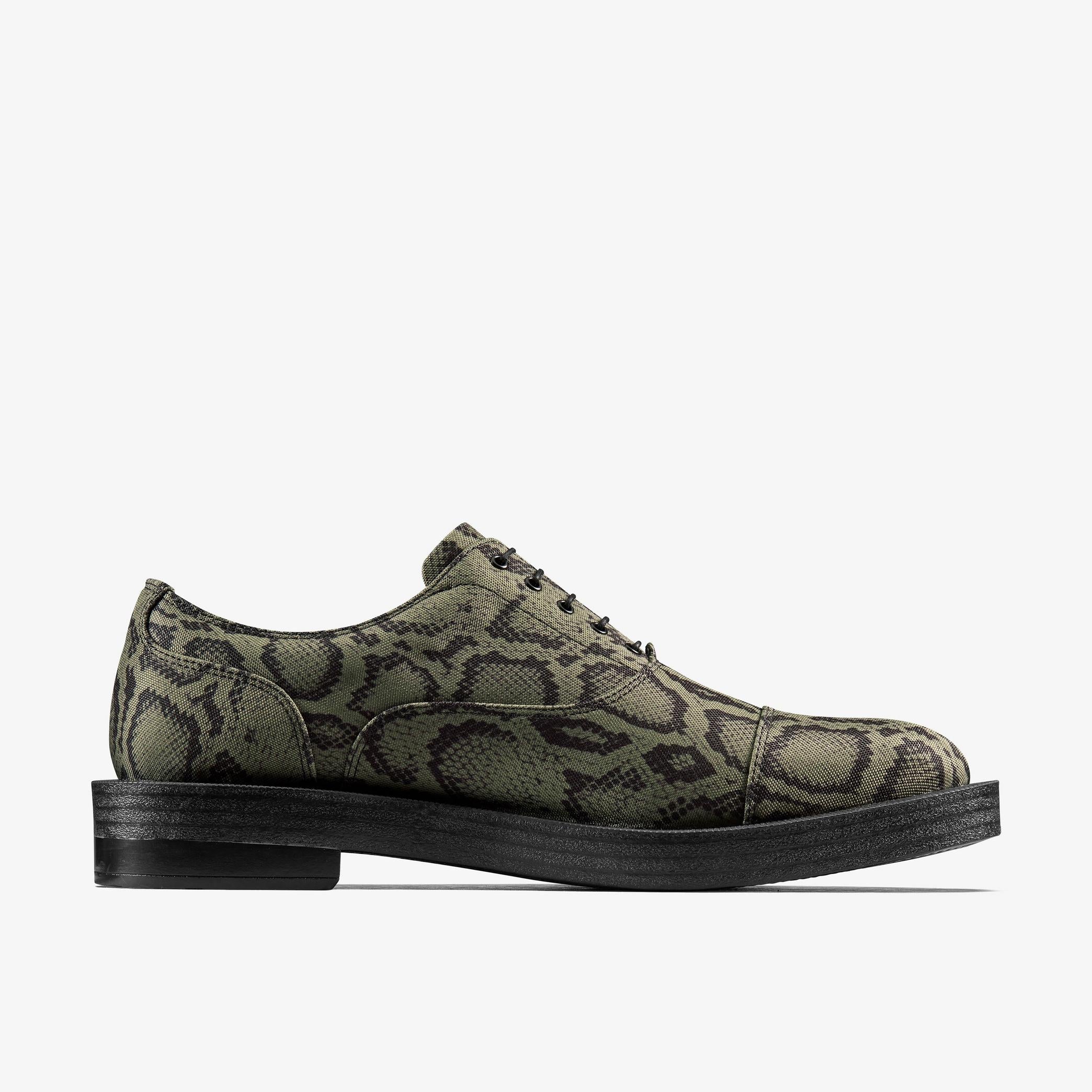 Clarks CUR Martine Rose Oxford 2 W Women's Green Text