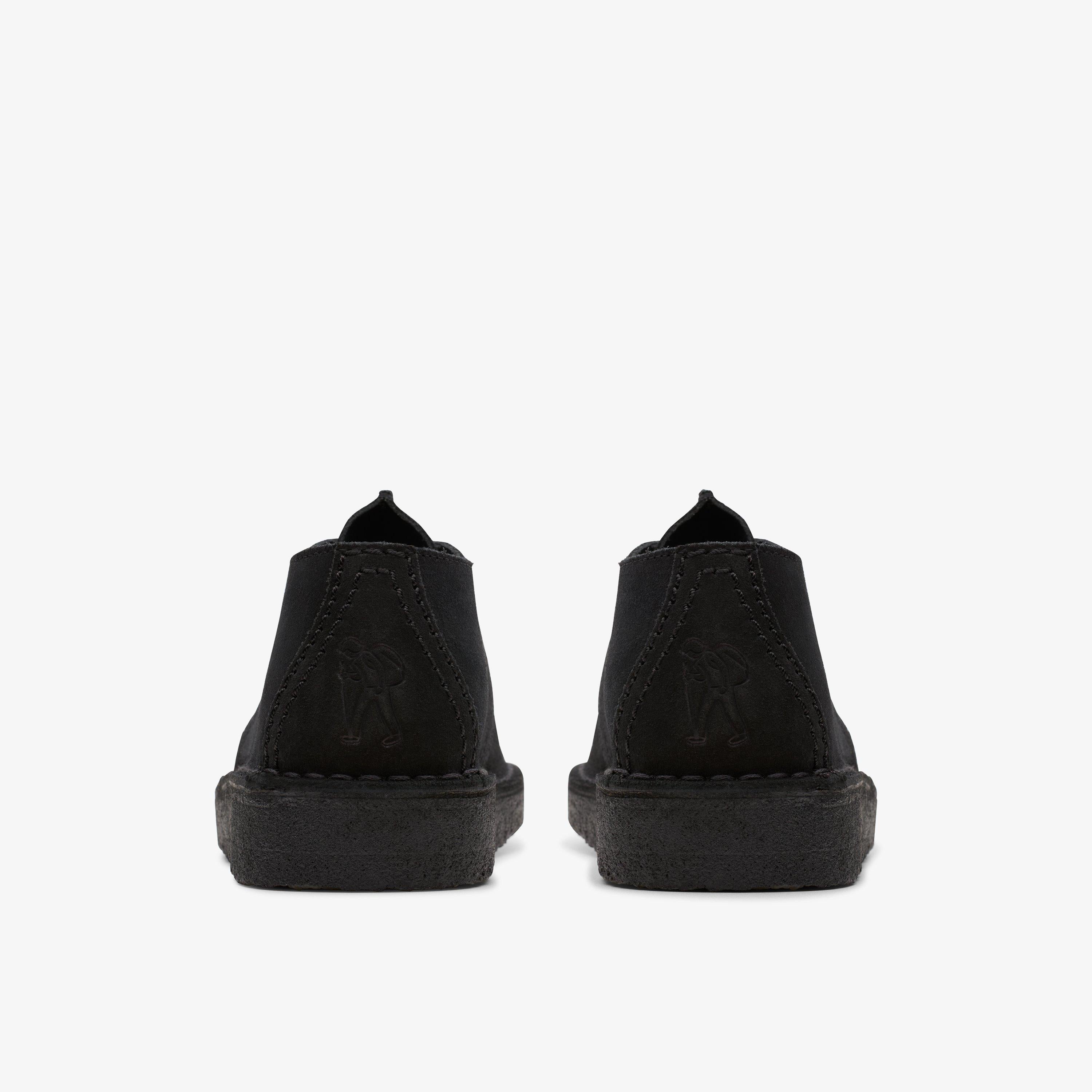 [26178476] MENS CLARKS DESERT TREK 'BLACK SUEDE'