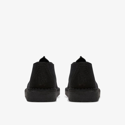 [26178476] MENS CLARKS DESERT TREK 'BLACK SUEDE'