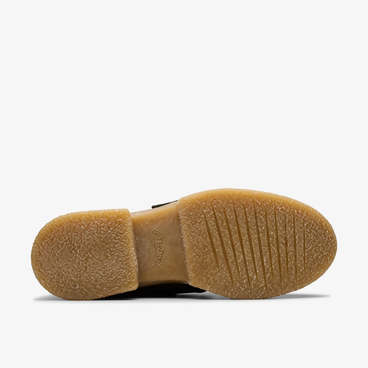 Clarks Linoso Monk Women's Dark Green Nubuck 26178679 — rear view