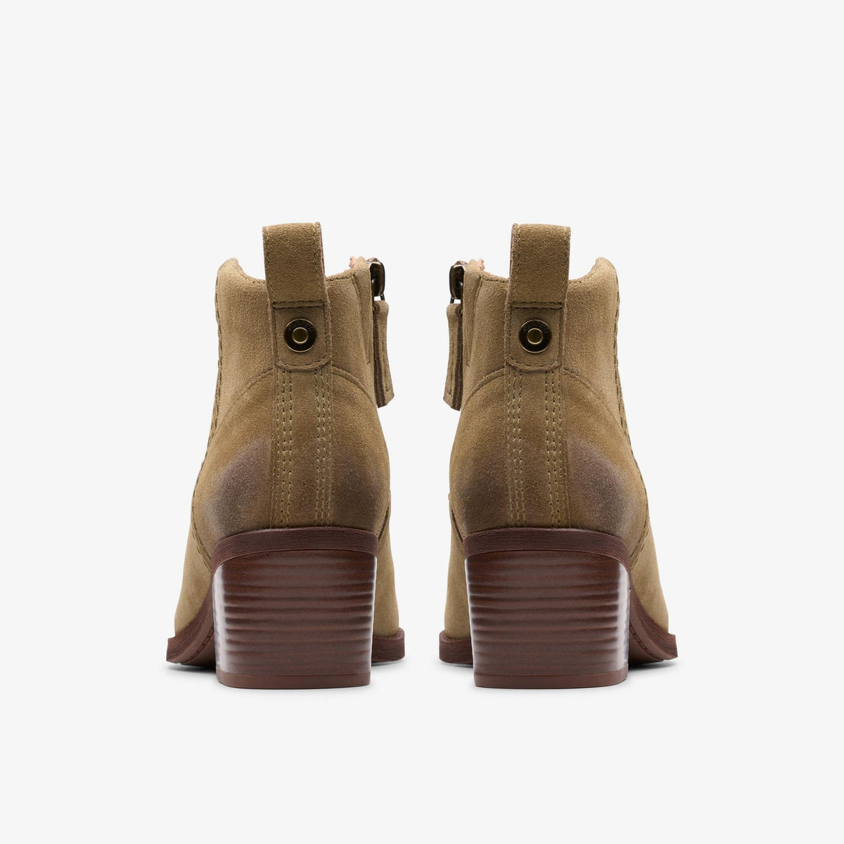 Clarks Morzine Sky Women's Dark Sand Suede 26178814 — detail view