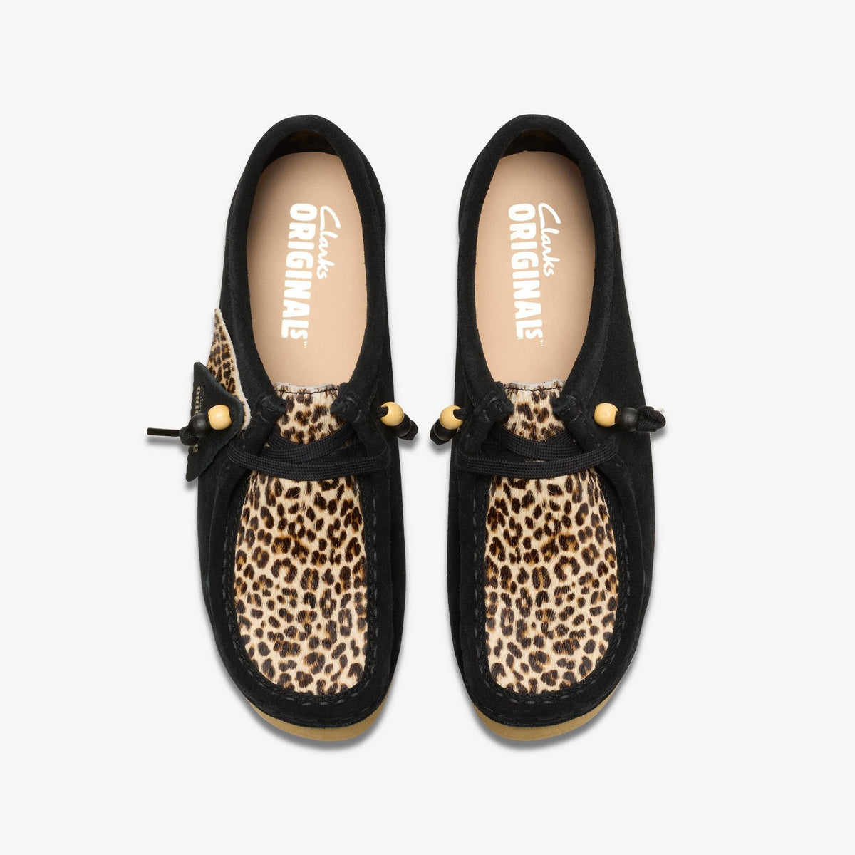 Clarks WALLACRAFT BEE Women's Leopard Pr 26179156 — top view
