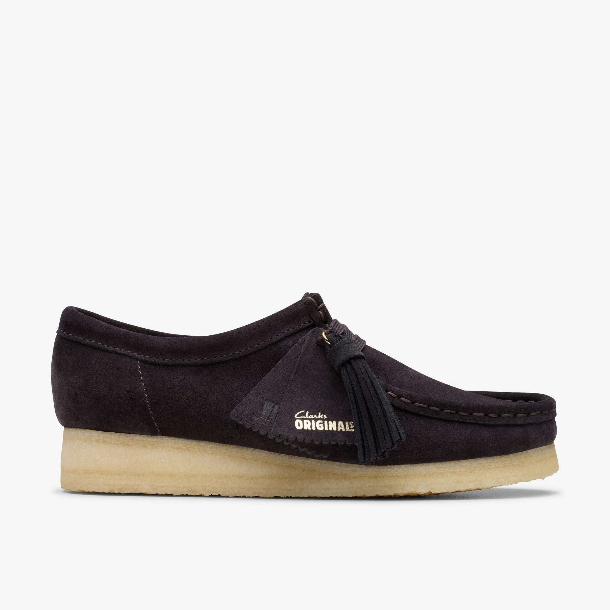 Clarks Originals Wallabee Women's Brown Slat Casual Shoes