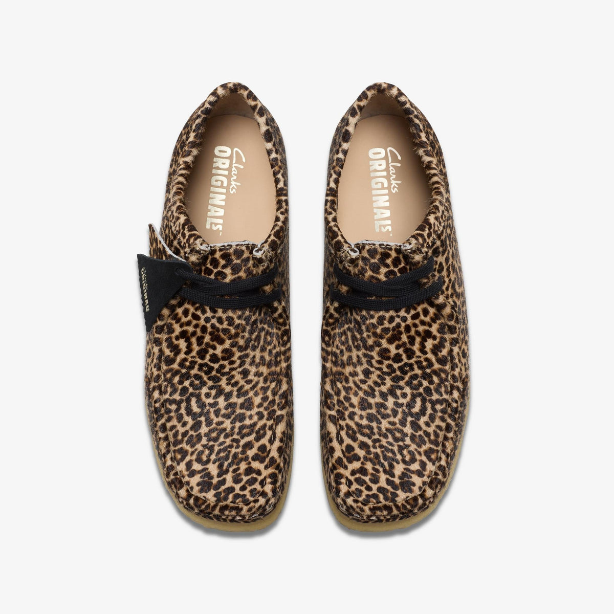 Clarks Originals Wallabee Men's Leopard Print 26179166 — top view
