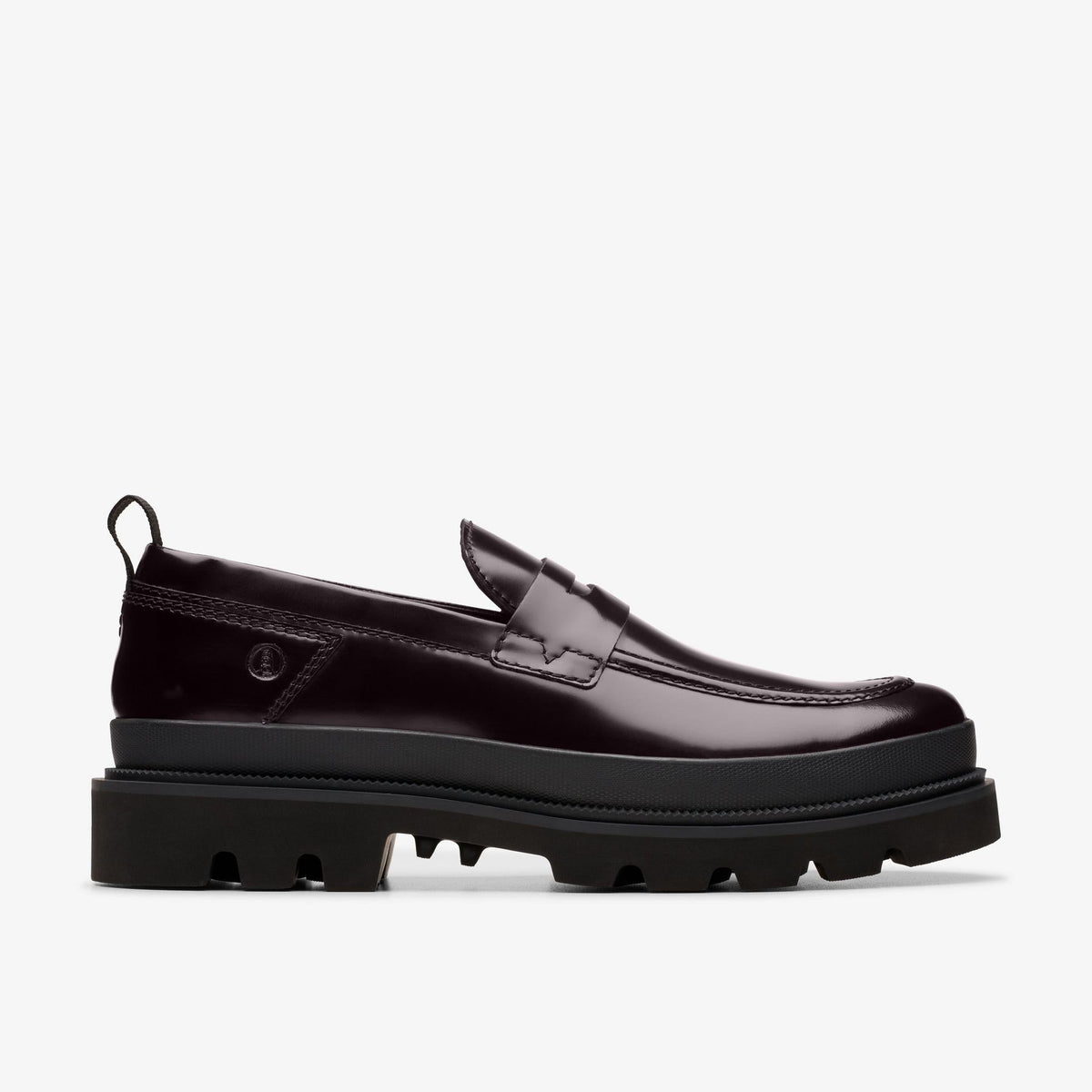 Clarks Badell Easy Men's Dark Burgundy Leather 26179235