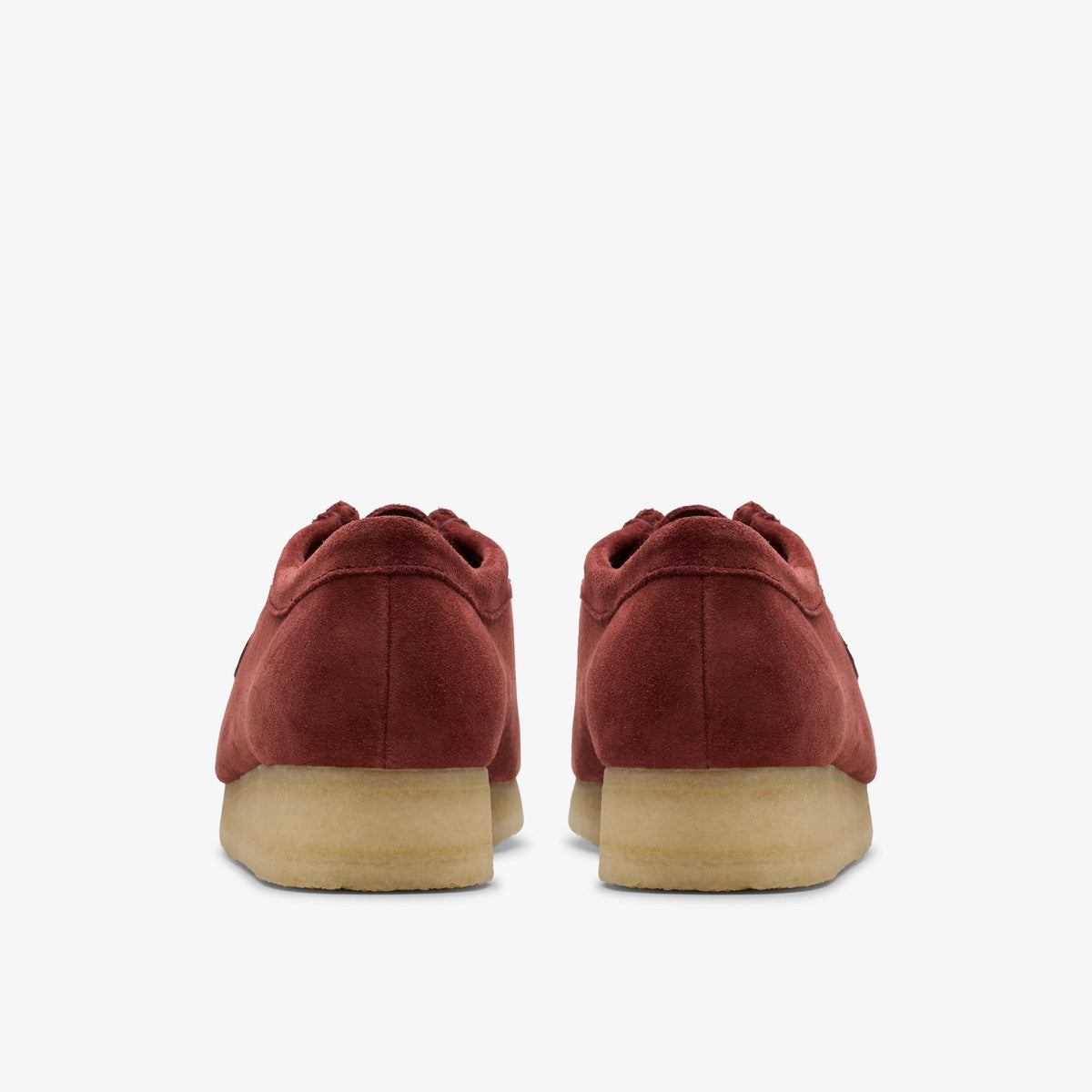 Clarks Originals Wallabee Women's Deep Red Suede 26179317 — detail view