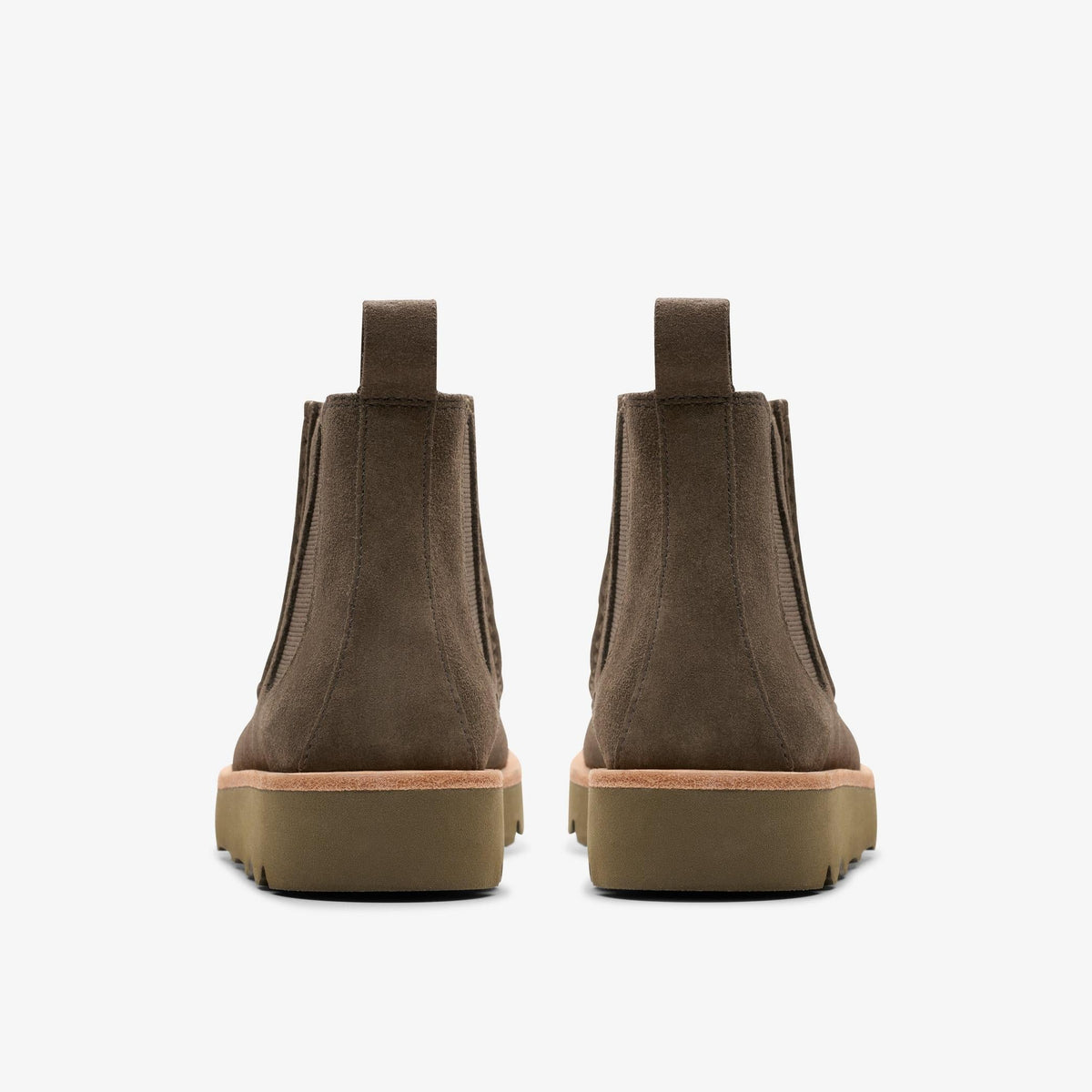 Clarks Originals Wallabee Chelsea Women's Mole Grey Suede 26179327 — detail view