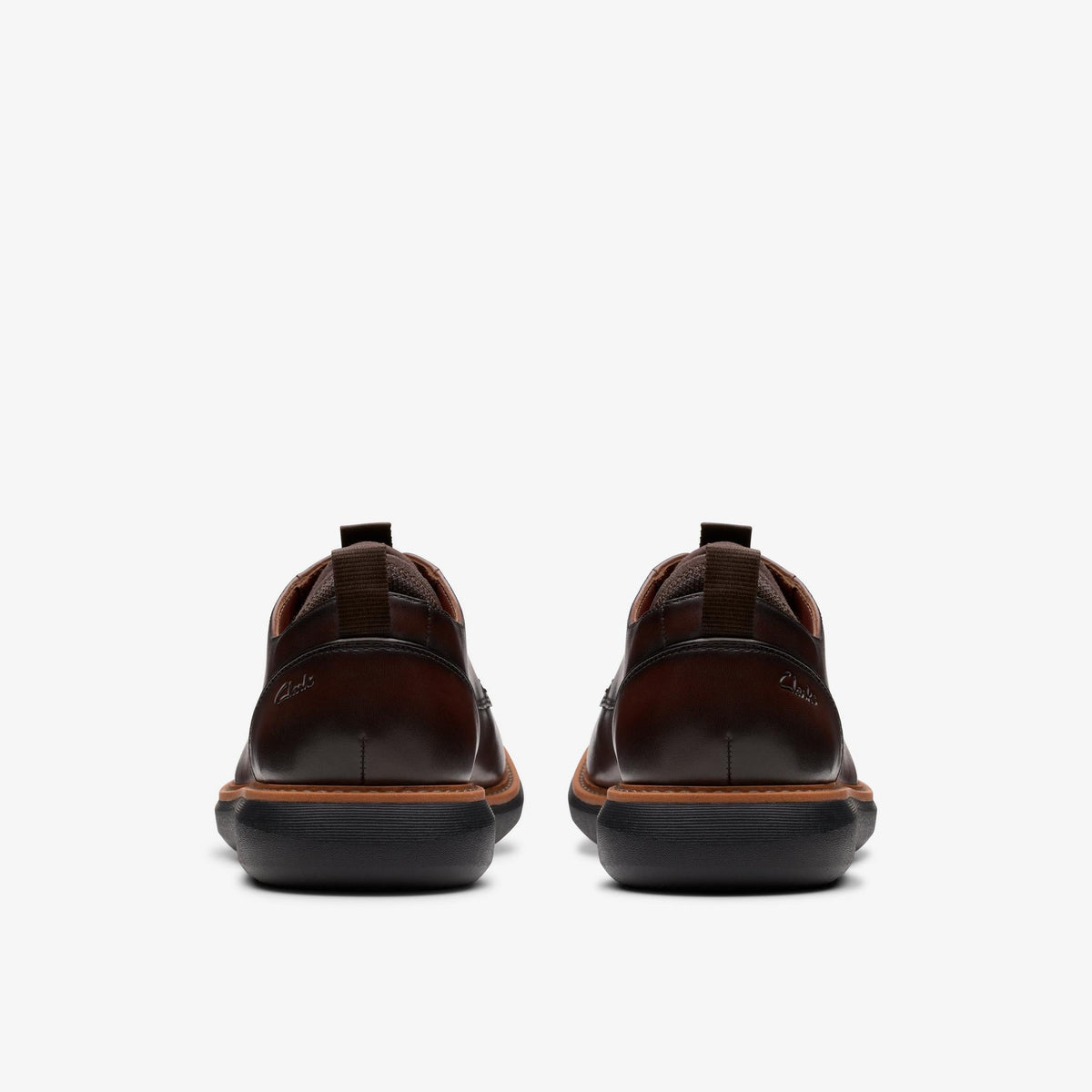 Clarks Brantin Plain Men's Dark Brown 26179383 — detail view
